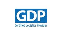 GDP certified logistics provider logo