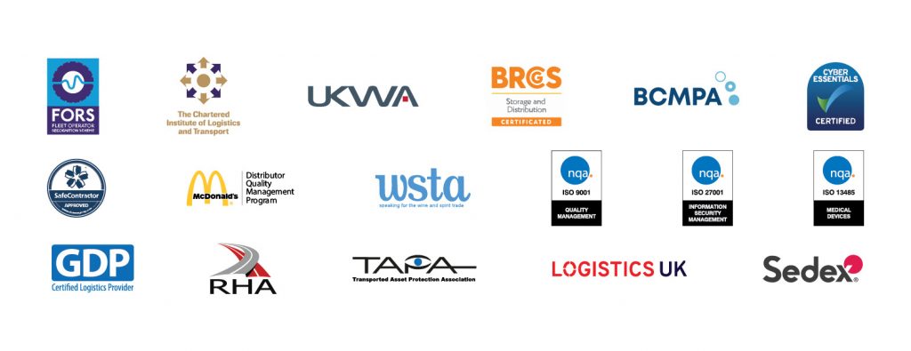 Kammac logos as a 3PL provider for contract packing services